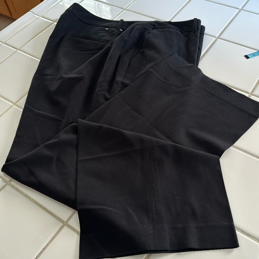 Calvin Klein Women's poly blend Pants Black Size 18W *